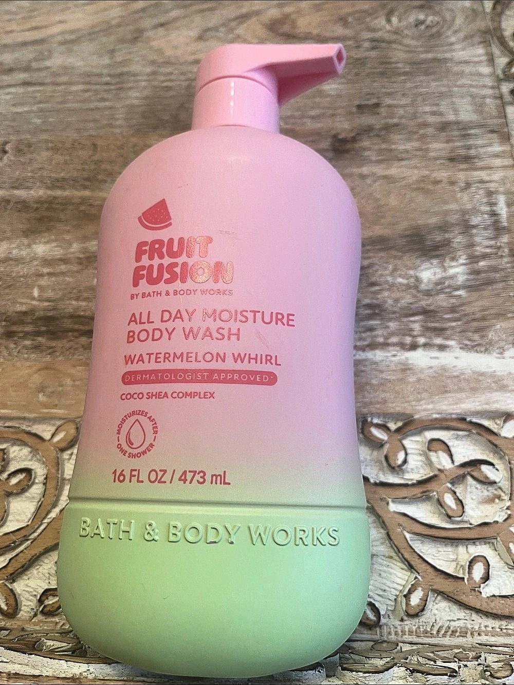 Bath & Body Works Fruit Fusion Watermelon Whirl All Day Moisture Body Wash Body